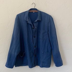 Vintage Blue Sanfor French Chore Jacket
